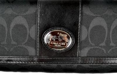 Coach Wallets - 44001 full black